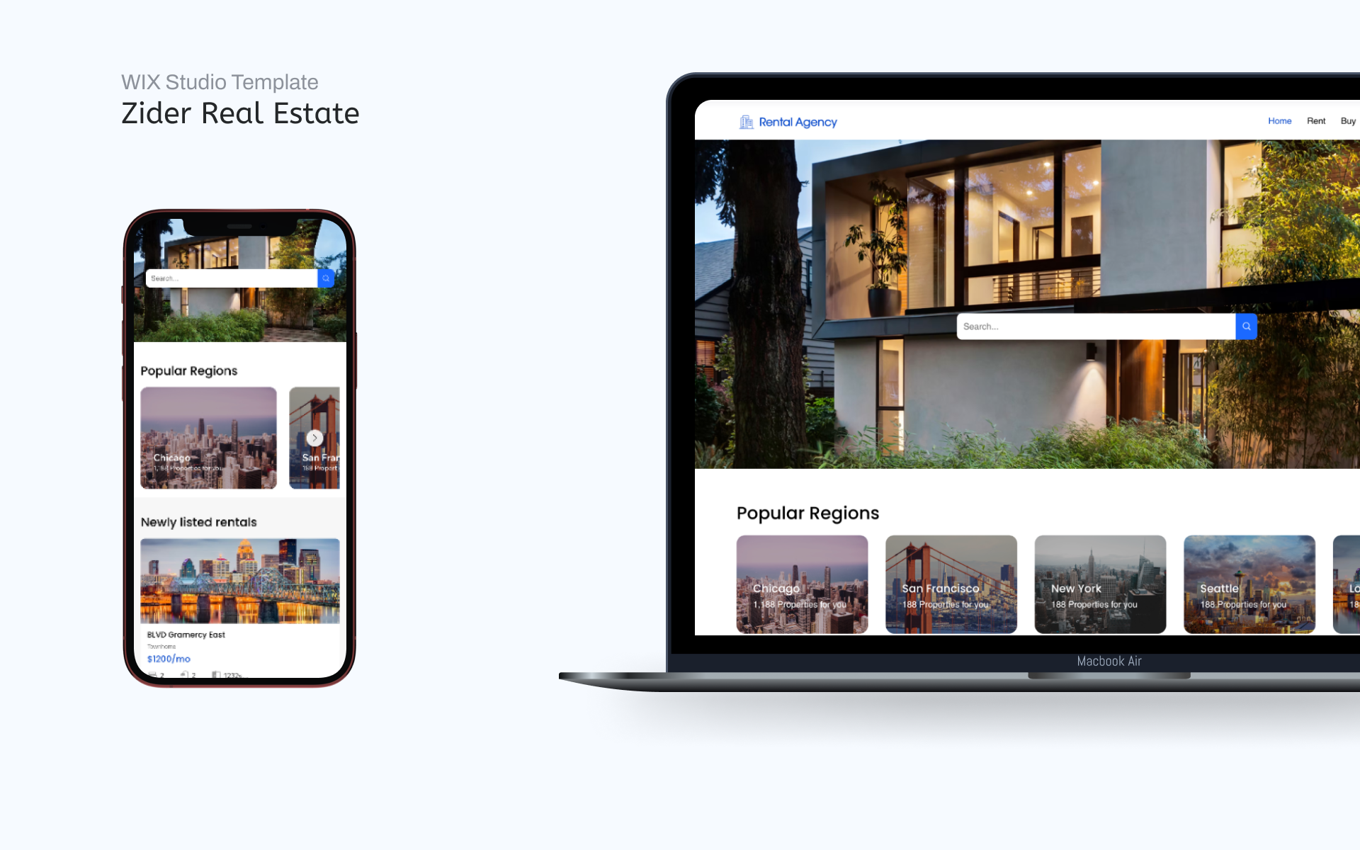 Discover the Perfect Wix Studio Template for Real Estate Agencies